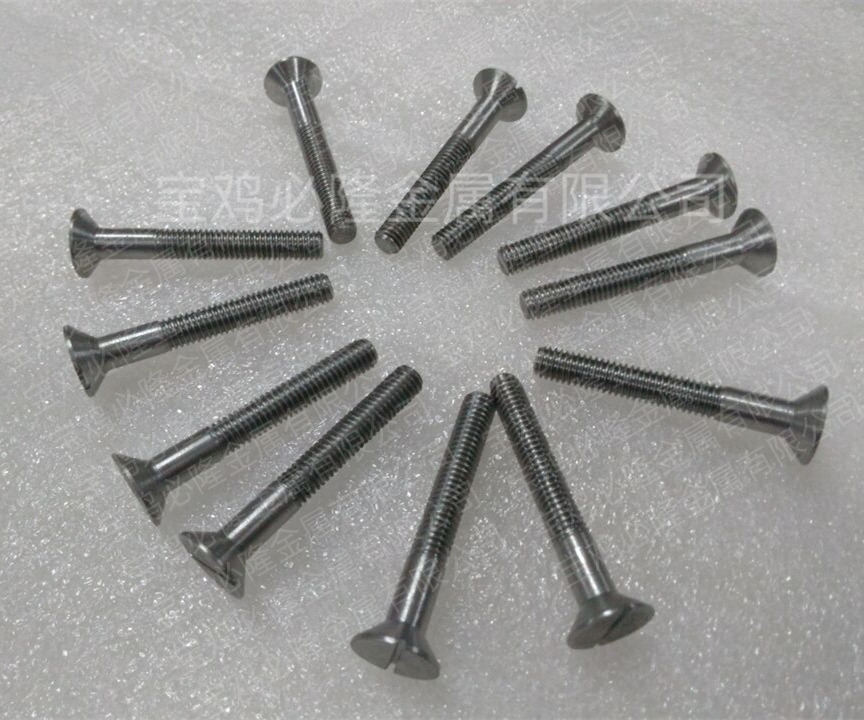 Tungsten screw Pure tungsten screw lanthanum screw Tungsten molybdenum workpiece customization Tungsten screw Pure tungsten screw lanthanum screw Tungsten molybdenum workpiece customization